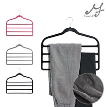 MF매직하우스 매직 4단바지걸이, 블랙