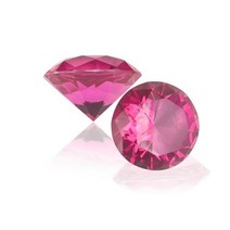 아크릴문진 유리문진 크리스탈문진 서예문진 100120150200mm 믹스 컬러 크리스탈 다이아몬드 모양 문진 유리 보석 디스플레이 장식 미술 공예 재료 선물 1 개, Fuchsia+100mm