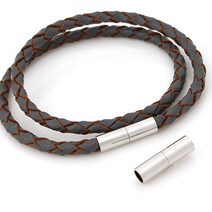 [9-463-01]가죽마감장식4mm용 민자바자석 18x5mm OR 1쌍