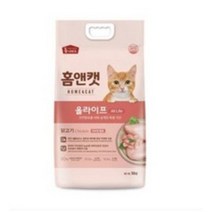 홈앤캣 올라이프(구 홈캣) 헤어볼 시력개선 면역력개선 길고양이 집고양이용 대용량 사료5kg