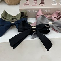 Ricco 엘리샤 핸드메이드 자동 헤어핀 리본핀