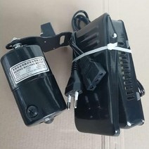 미니 재봉틀 옛날 초보자 페달 컨트롤러 벨트 카본 브러시 장착 나사가있는 220v 110w 재봉틀 모터 구형 가, 한개옵션0