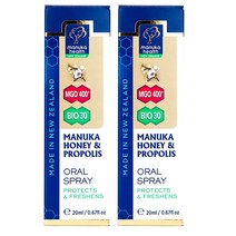 Manuka Health Manuka Honey & Propolis Oral Spray 마누카헬스 마누카 허니 앤 프로폴리스 오랄 스프레이 20ml 2팩