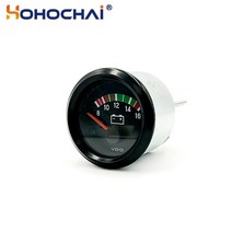 12V24V VDO 전압계 디젤 발전기 세트 액세서리 8-16V 16-32V, 01 Voltmeter 12V