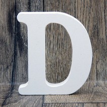 글자시트지도매 1pc Diy 독립형 나무 문자 흰색 알파벳 웨딩 생일 파티 홈 장식 개인 이름 디자인 도매, 04 D_01 8cm