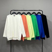 맨스토리 남자 비비드 봄 부들 라운드 무지 트임니트