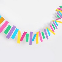 파티장식 지그재그 파티가랜드 레인보우 무지개 생일파티 생일장식 풍선장식 생일 풍선 기념일 프로포즈