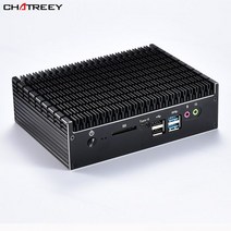 팬리스 디자인 미니 PC 인텔 코어 i5 i7 듀얼 lan 4K 출력 지원 윈도우 11 컴퓨터 게임용 산업용, CHINA, Core i5 8265U + AU, 32G Ram 1TB SSD