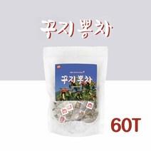 꾸지뽕차 티백 꾸지뽕잎차 꾸지뽕 효능 국내산 100% 꾸찌뽕 구지뽕 열매 삼각티백, 60(T 1팩