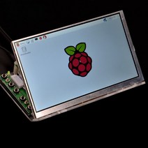 라즈베리 파이 7 인치 lcd 디스플레이 모듈 투명 아크릴 브래킷 1024x600 디지털 화면 3b
