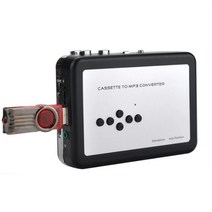 미니 카세트 플레이어 워크맨 테이프 플레이 ezcap 231 usb 음악 오디오 mp3 변환기 레코더 usb 플래시usb에 mp3 파일 저장, 한개옵션0