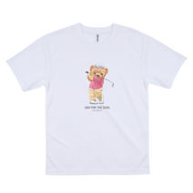 쿨론_A_베어베어 곰돌이 티셔츠 기능성 쿨론티 남자 여성 반팔티