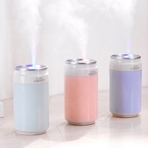 캔가습기 USB 미니가습기 가습기 LED무드등, 랜덤