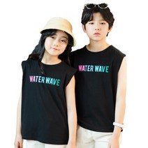 더벅키즈 남아용 워터 웨이브 나시