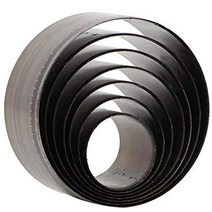 7pcs DIY 가죽 공예 원형 나무 다이 나이프 다이 템플릿 25 30 35 40 45 50 55mm, 은