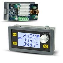 전압 조절기 SK35H Dc 스텝 다운 모듈 벅 부스트 컨버터 CC CV 0.6-30V 4A 5V 6V 12V 24V 가변 실험실 전원, [01] SK35H, 01 SK35H