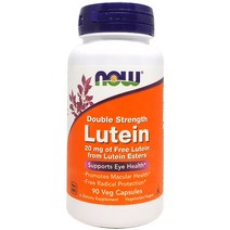 Now Foods 나우 푸드 루테인 20 mg 90 캡슐