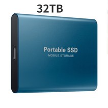 대용량 고속 휴대용 64T 128T 외장HDD 외장하드2023 고속 외장 하드 드라이브 500GB 2TB 4TB 8TB USB3.1 S, 11 32TB Blue, 한개옵션1