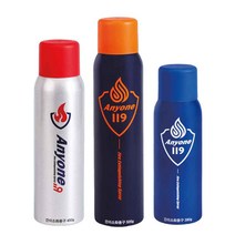 애니원119 한블리 차량용 스프레이 강화액 소화기 가정용 휴대용 간이 차량 K급 390g