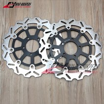 디스크로터 320mm 프론트 브레이크 디스크 스즈키 GSXR600 GSXR 600 97-03 K3 750 000 0-02 K K2, 02 Black
