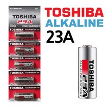 TOSHIBA 23A 12V 알카라인 건전지5개 RHF+C_:14CDE5 무수은 도시바 특수건전지 배터리 밧데리 TOSHIBA 23A, 쿠팡배송_, []■■선택■구매