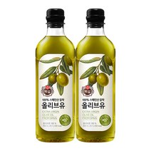 [KT알파쇼핑][CJ] 압착올리브유900ML X2개, 2개, 900ml