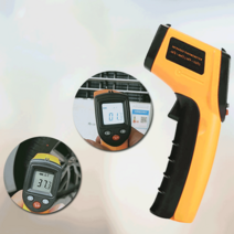 적외선 레이저 온도계 -50도 380도 비접촉 온도 측정기 체온 음식 튀김 고기 업소용