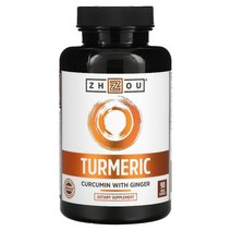 조우 뉴트리션 강황 커큐민 생강 함유 베지 캡슐 90정