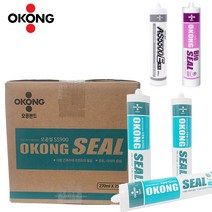오공 실리콘 실란트 무초산 수성 바이오 공업용실리콘 1box 25개입, 수성실리콘, 백색
