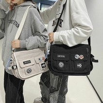 셀러허브(잡화) [라일리] Rly 투포켓 메신저백-키링포함 USG-148