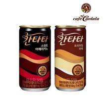 롯데칠성 칸타타 스위트 아메리카노 175ml x 30캔 + 프리미엄라떼 175ml x 30캔 / 총60캔, 상세페이지 참조, 상세페이지 참조