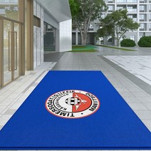 출입구패드 미끄럼방지 맞춤형 도어 미끄럼 방지 상업용 입구 로고 두꺼운 실내 야외 바닥 사무실 및 가정용, 60.Blue - 120X180cm