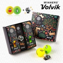 볼빅 2023년 계모년 토끼띠 골프공 새해선물 12구, 12구 선물포장