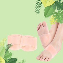 무게분산 아치 고탄성 실리콘 패드 평발 8자걸음 안짱다리 발바닥통증, 1실리콘발아치 흰색