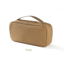 캠핑 도구 보관 가방 그릴 조리기구 정리함 여행 세트 휴대용 식기 포크 스푼 피크닉용 토트, Khaki