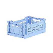 아이카사 폴딩박스 S baby blue 베이비블루 수납박스 수납바구니 수납함 정리함