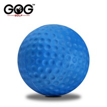 실내어프로치기계 골프 밸런스 보드 숏게임 연습 집 도구 그립 교정기 20 개/가방 탄성 PU 폼 골프 공 실, 04 blue 20pcs