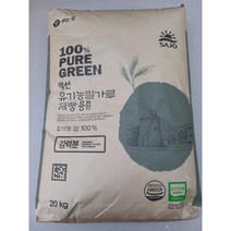 0580. 맥선 유기농 강력 밀가루 20kg, 1개