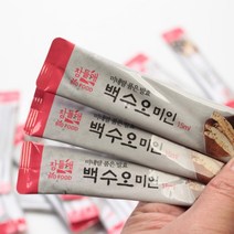 산청 3년근 백수오 액상 스틱 40포 설 추석 명절 선물세트, 1세트, 600ml