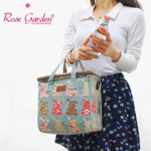 HS라이프 아이스박스 쿨러백 3종 보냉백 쿨링 캠핑 바캉스 예쁜 로즈가든 가방 창고 도시락, 바니핑크M중