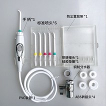 이빨 수도꼭지 플러싱 장치 휴대용 치아 청소기 치과 미적분학 가정용 치아 구강 청소 인공물 물 치실, 비용 효율적인 X1 화이트
