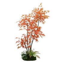 업소용 단풍나무 의류 매장 실내 조화 로비 휴게실, 80cm 레드 메이플 선물 바구니