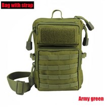 남자 전술 가방 Molle 육군 허리 가방 스포츠 핸드백 지갑 벨트 팩 EDC 키 전화 홀더 군사 여행 캠핑 사냥 가방, 아미 그린-2