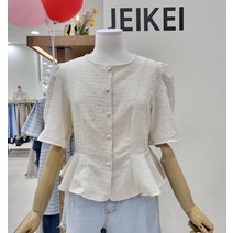 제이케이 제이케이 콩단추 라인 블라우스 JM5BL006B34