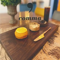 콤마 북미산 월넛 연예인도마, 블랙월넛
