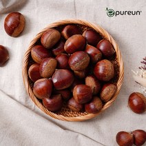 이푸른 [이푸른] 국산 청양밤 4kg(대) 180알 내외 23년산 햇밤, 1