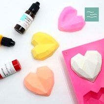 마타바 내 손으로 직접 만드는 석고방향제 만들기 KIT 모음, 크리스탈하트 석고방향제 KIT