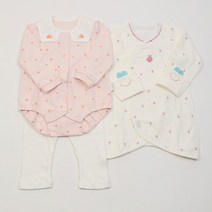 압소바 [압소바]무무배내가운 +피치바디슈트 2P세트