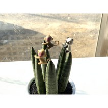 도자기 사기 홈가드닝 인테리어 화분꾸미기 피규어 화분피겨, 마냥좋은기린돼지