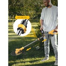 미니 잔디깎이 가벼운 충전식 제초기 풀베는 기계, 프로패셔널 1회 충전 1회 충전내구성 배터리